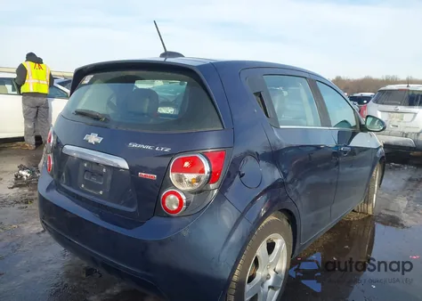 2016 Chevrolet Sonic Ltz Auto из США, поврежденный, VIN 1G1JE6SB6G4159236